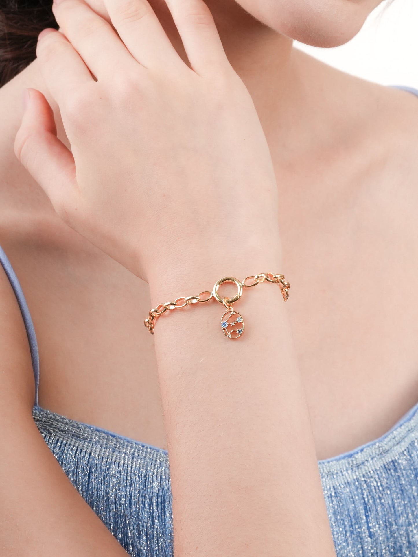 Aquarius Charm - Zodiac Sign Jewelry