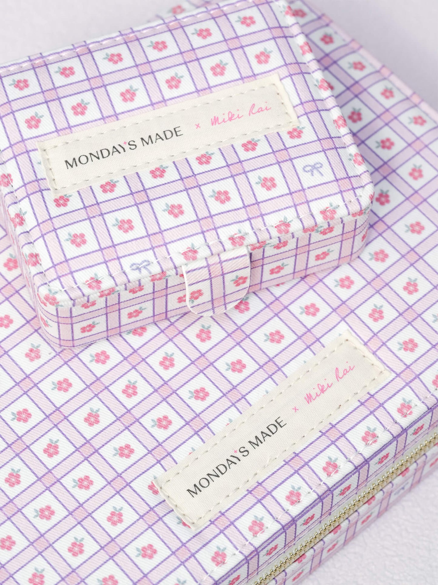 Monday Made x Miki Rai Limited Edition Large Jewelry Case in from Mondays Made x Miki Rai