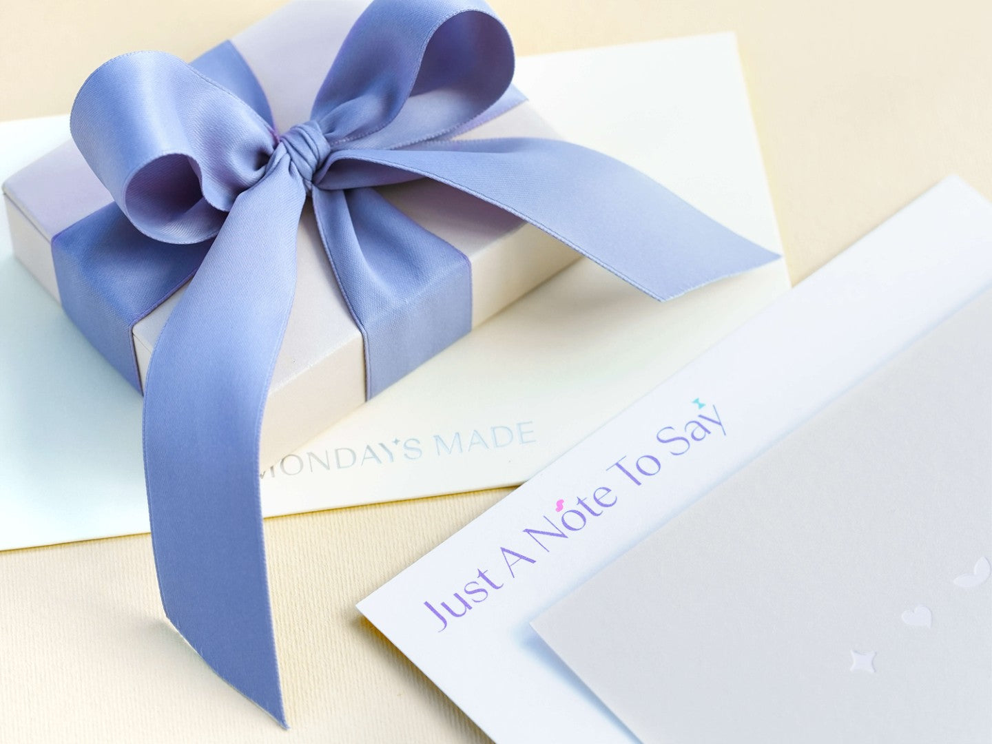 Gift Wrap with Gift Message Card in from Mondays Made