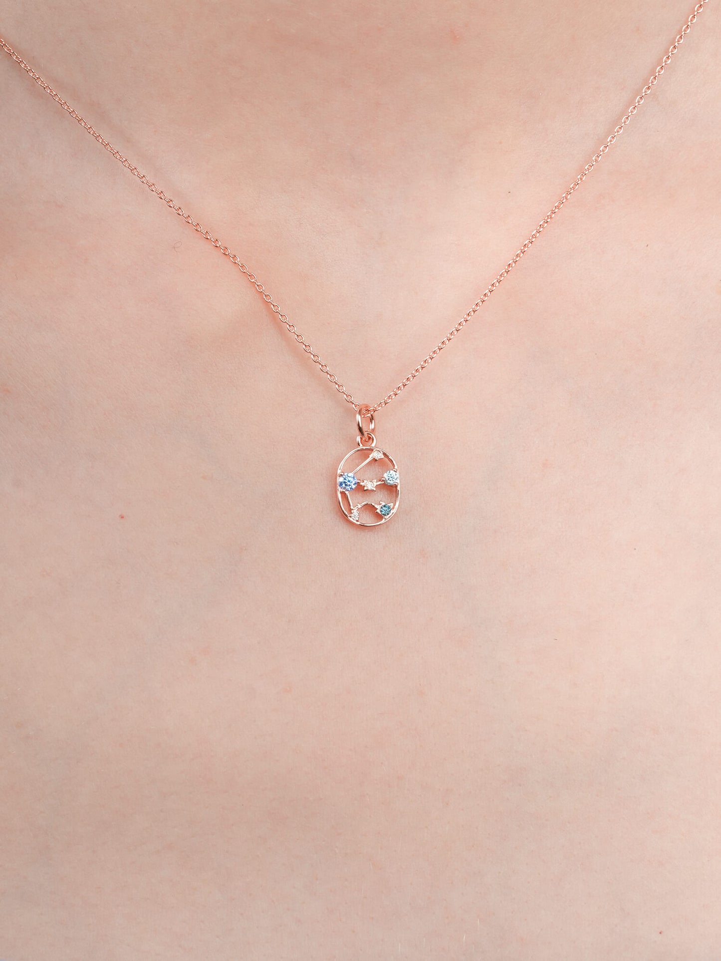 Aquarius Necklace - Zodiac Sign Jewelry