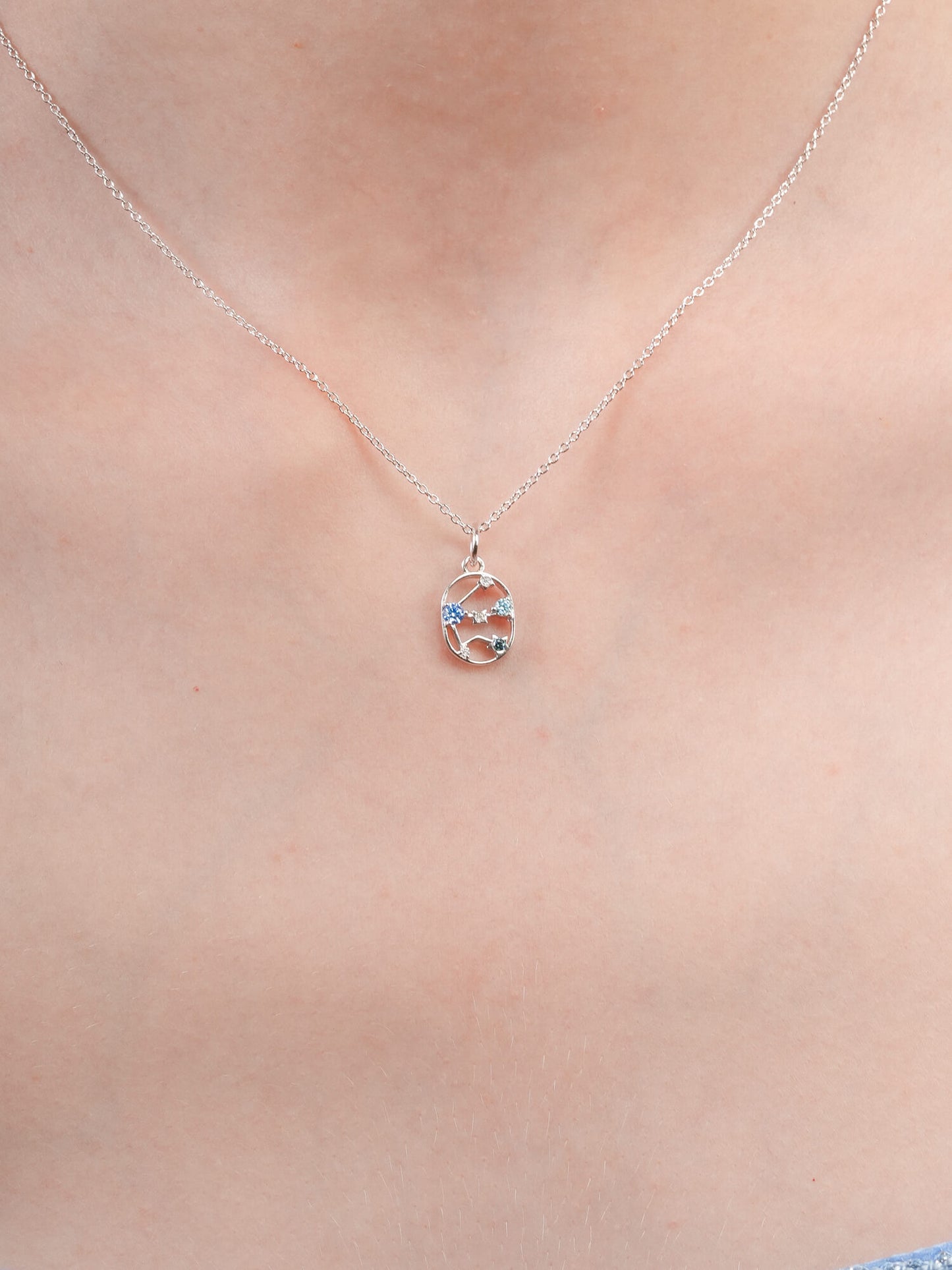 Aquarius Necklace - Zodiac Sign Jewelry