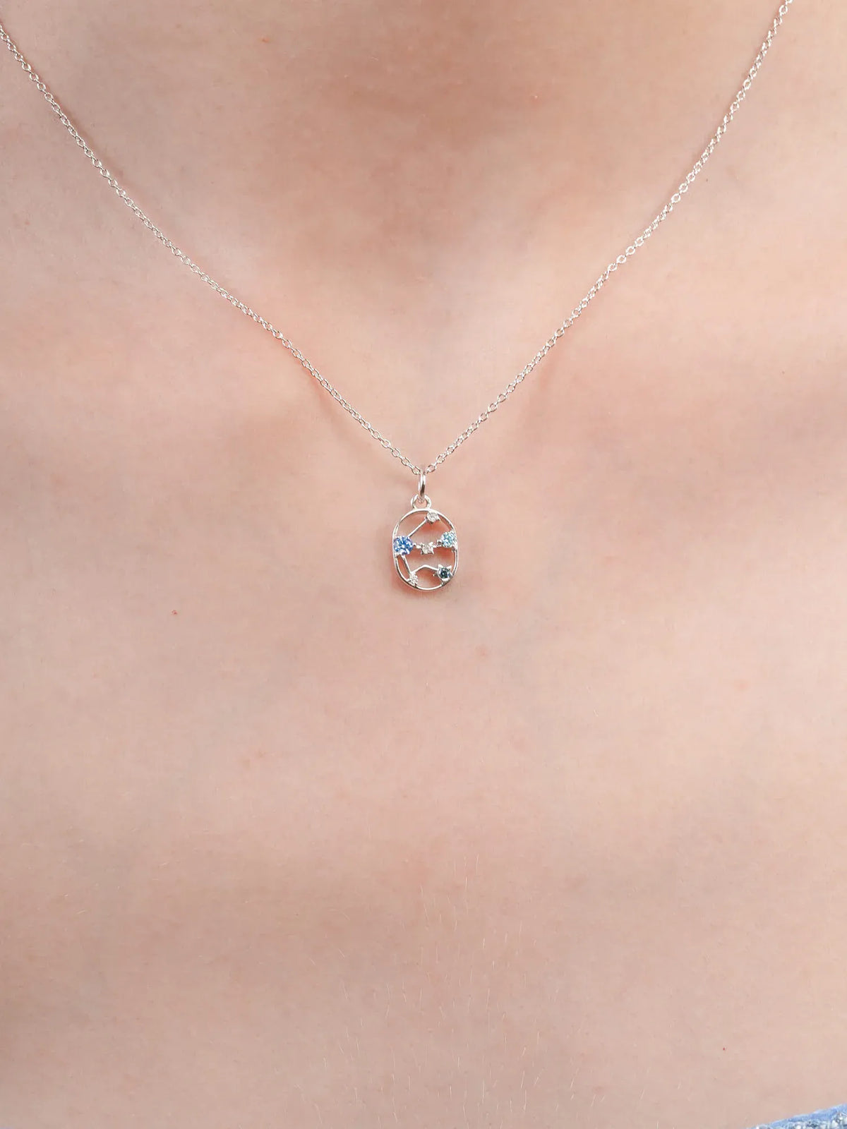 Aquarius Necklace - Zodiac Sign Jewelry