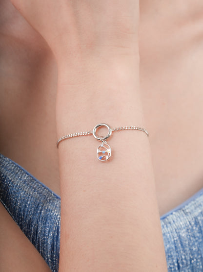 Aquarius Charm Zodiac Charm Jewelry S925 Silver Rhodium (1) – Mondays Made Flower & Birthstone Jewelry Singapore