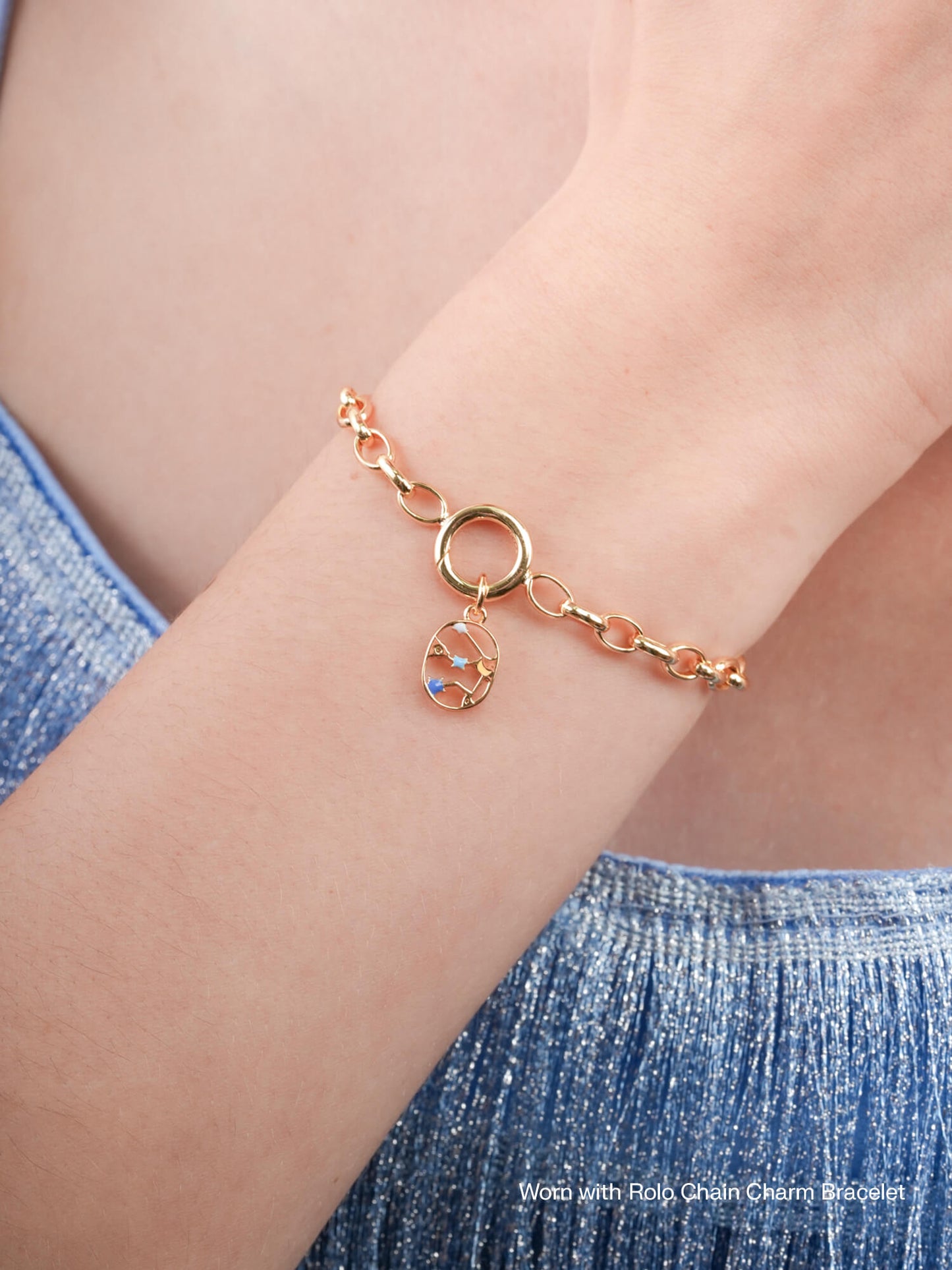 Aquarius Charm - Zodiac Sign Jewelry