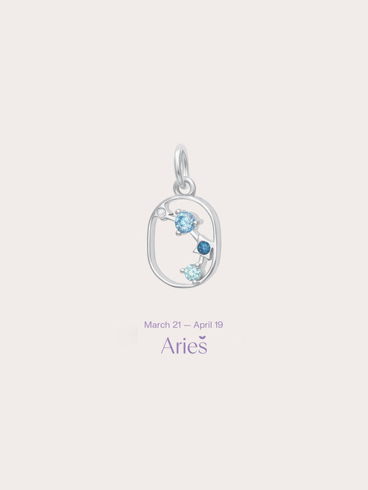 Aries Charm - Zodiac Sign Jewelry