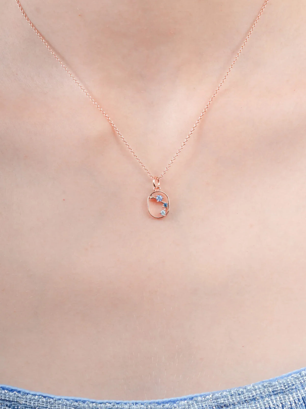 Aries Necklace - Zodiac Sign Jewelry