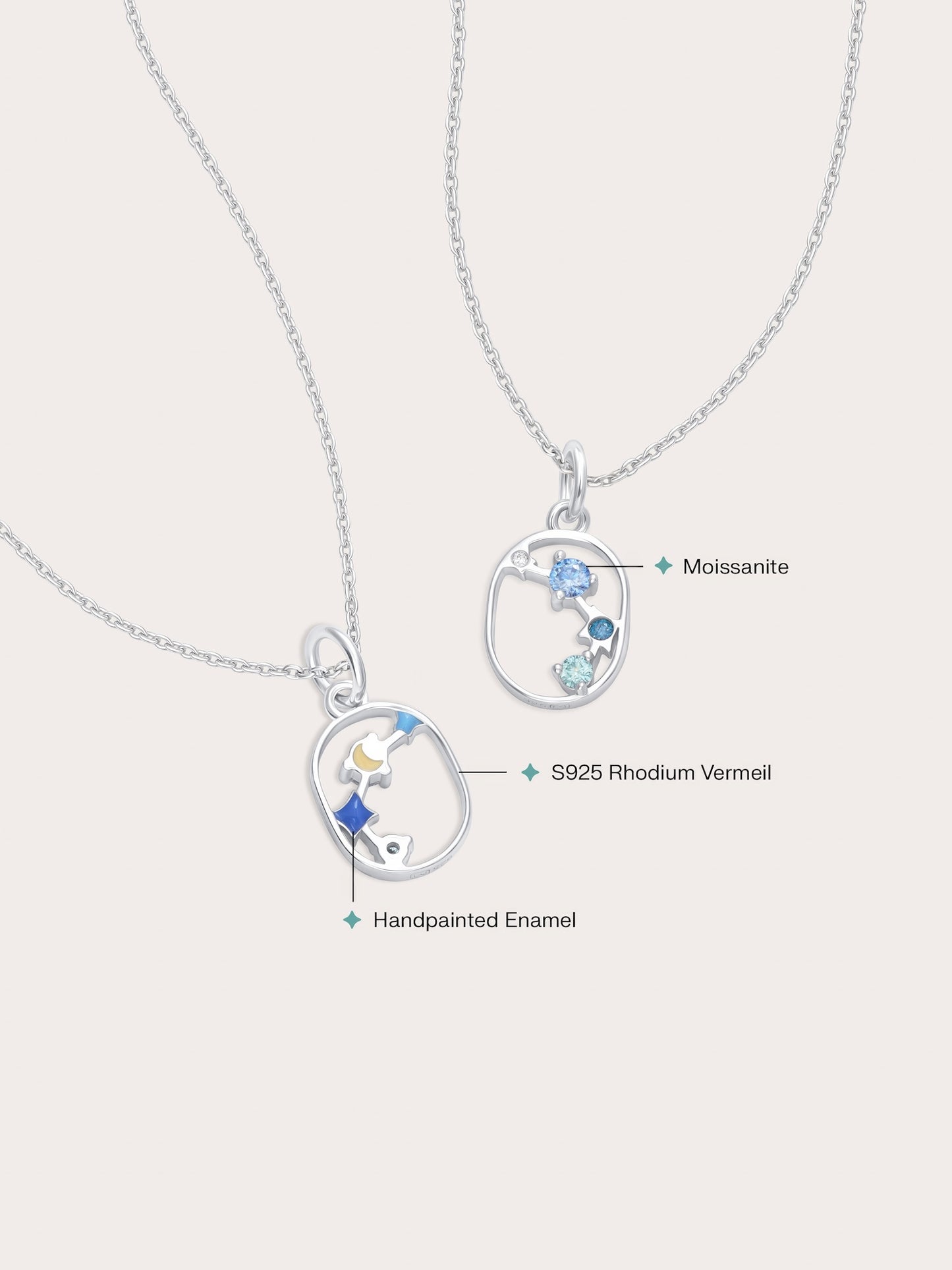 Aries Necklace - Zodiac Sign Jewelry