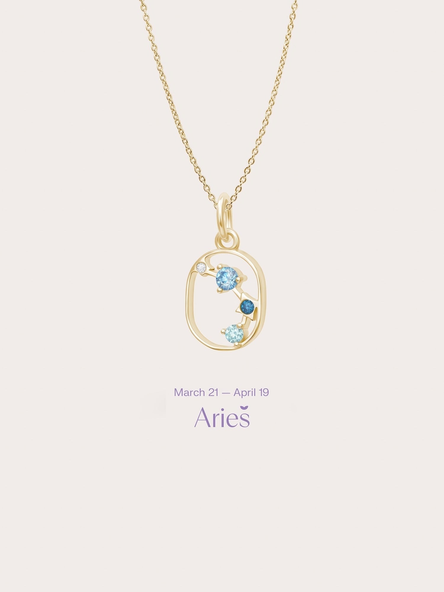 Aries Necklace | Zodiac Sign Jewelry | Mondays Made
