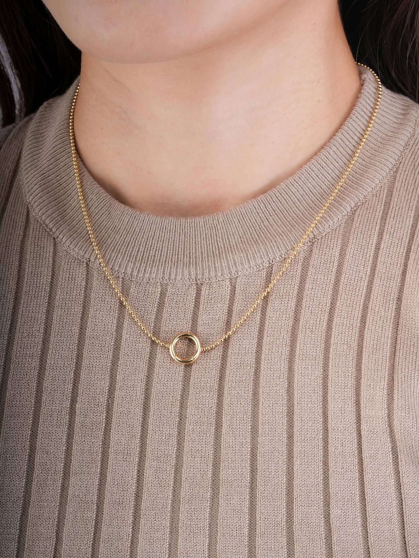 Beaded Charm Necklace