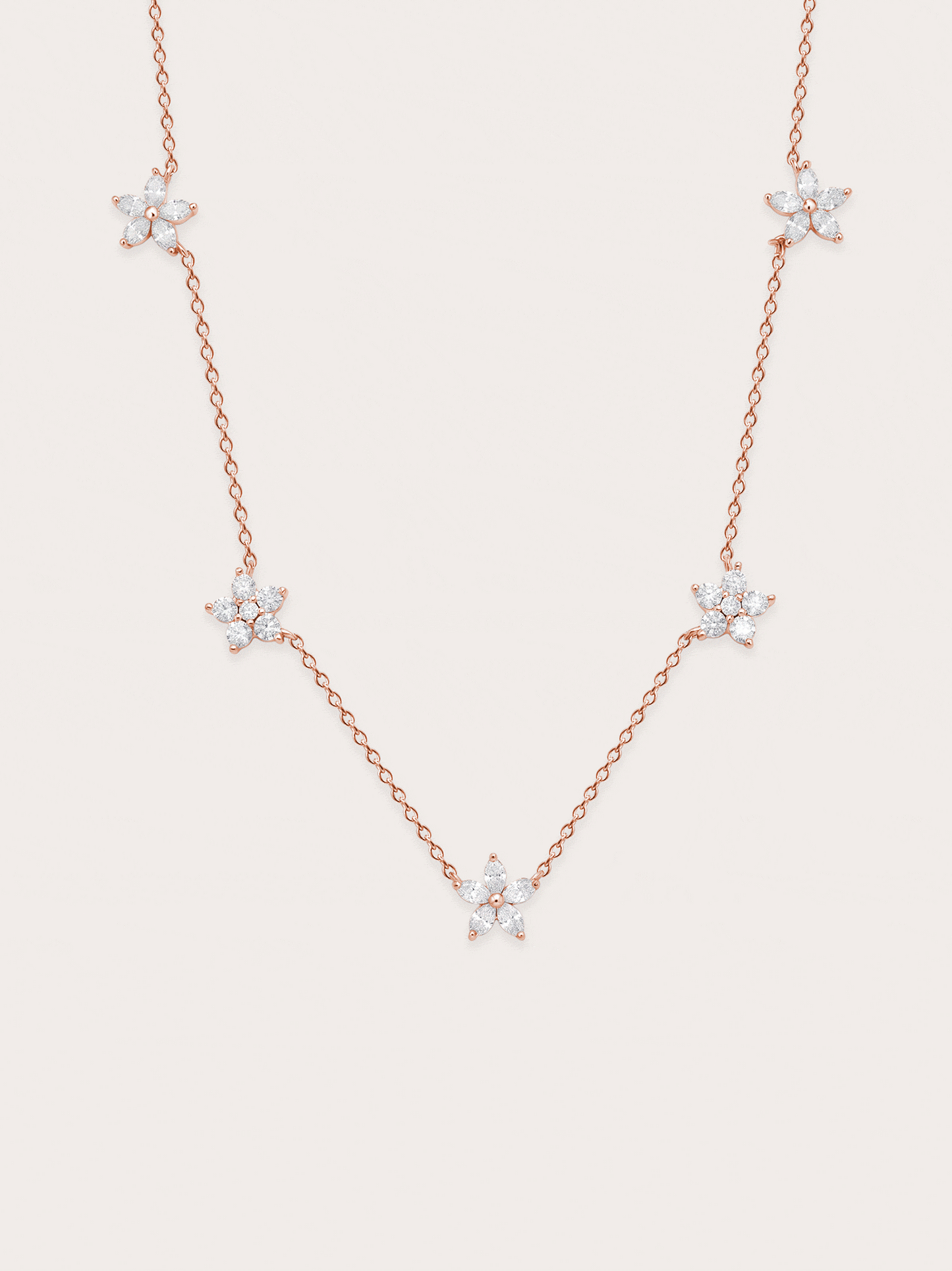Bloom On Charm Necklace - Reversible