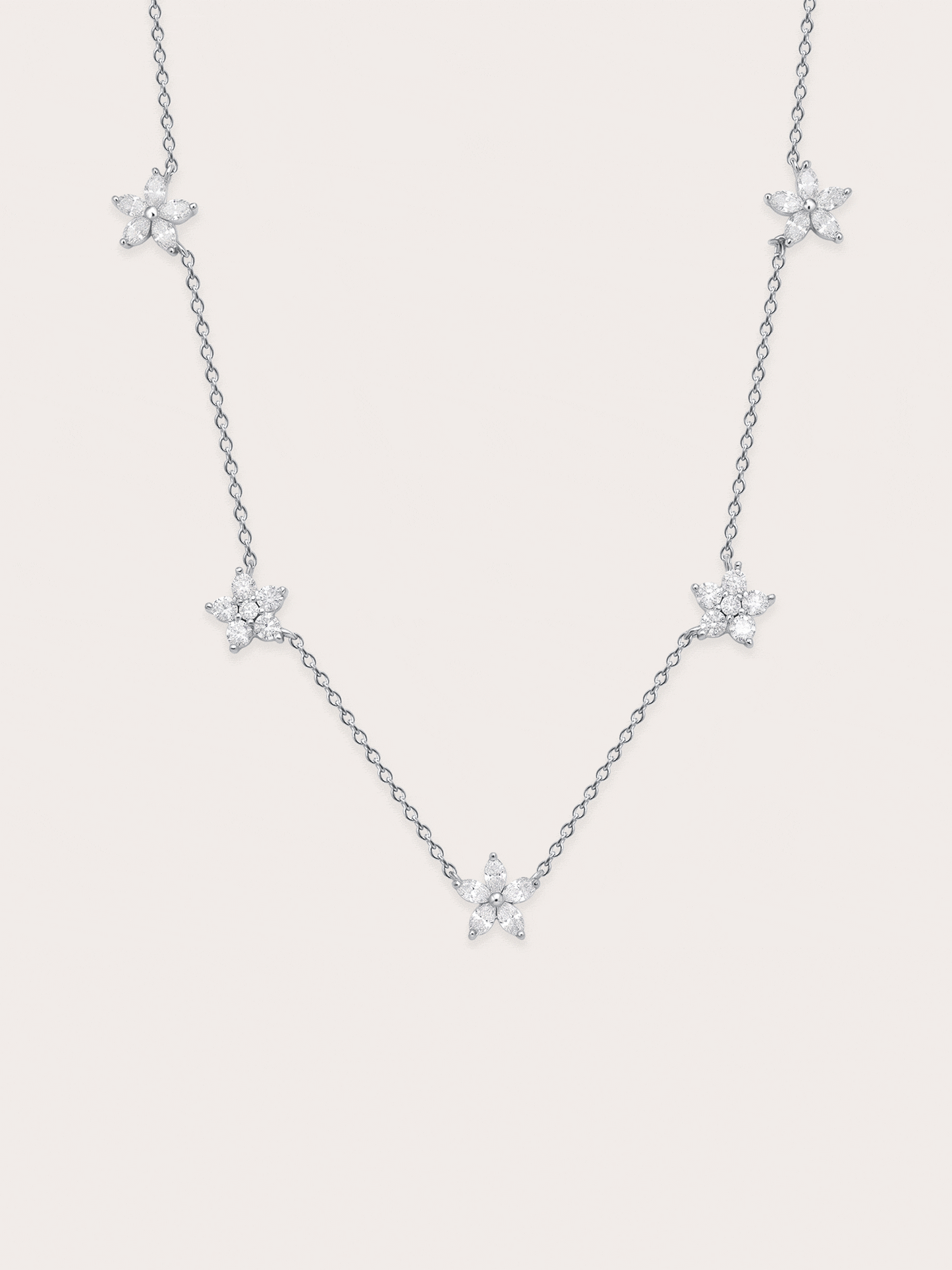 Bloom On Charm Necklace - Reversible