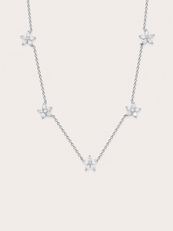 Bloom On Charm Necklace - Reversible