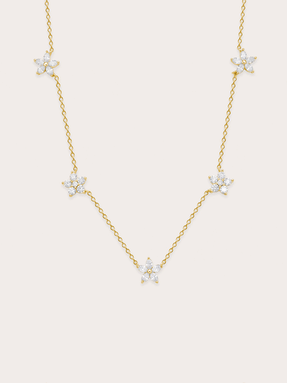 Bloom On Charm Necklace - Reversible