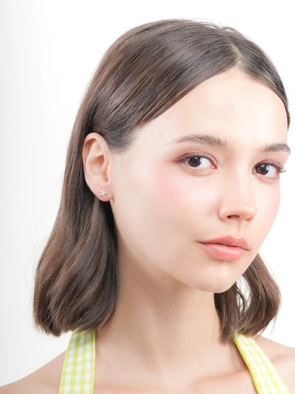 Bloom Flower Flatback Earring