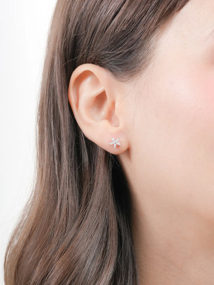 Bloom Flower Flatback Earring