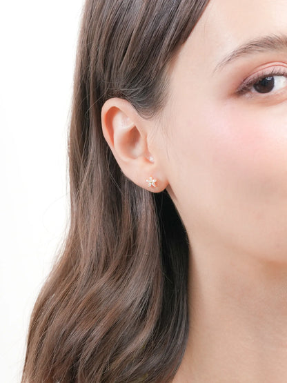 Bloom Flower Flatback Earring
