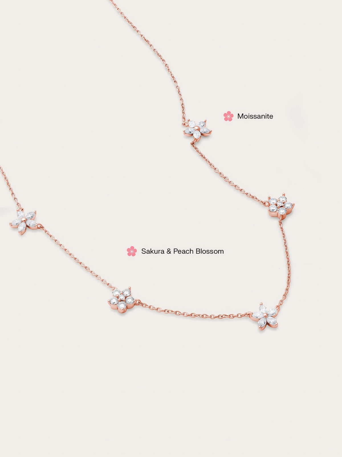 Bloom On Charm Necklace - Reversible