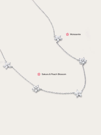 Bloom On Charm Necklace - Reversible