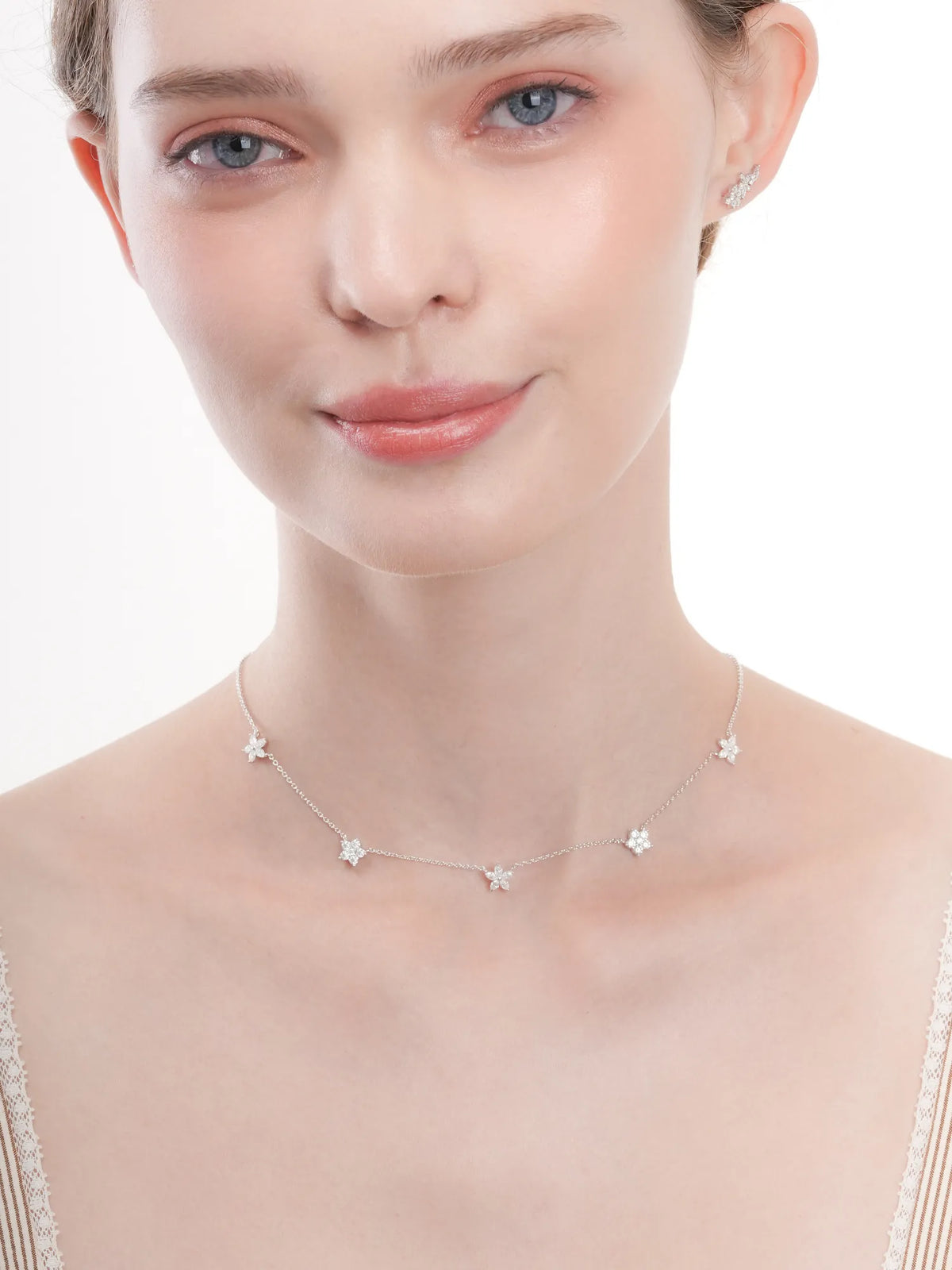 Bloom On Charm Necklace - Reversible