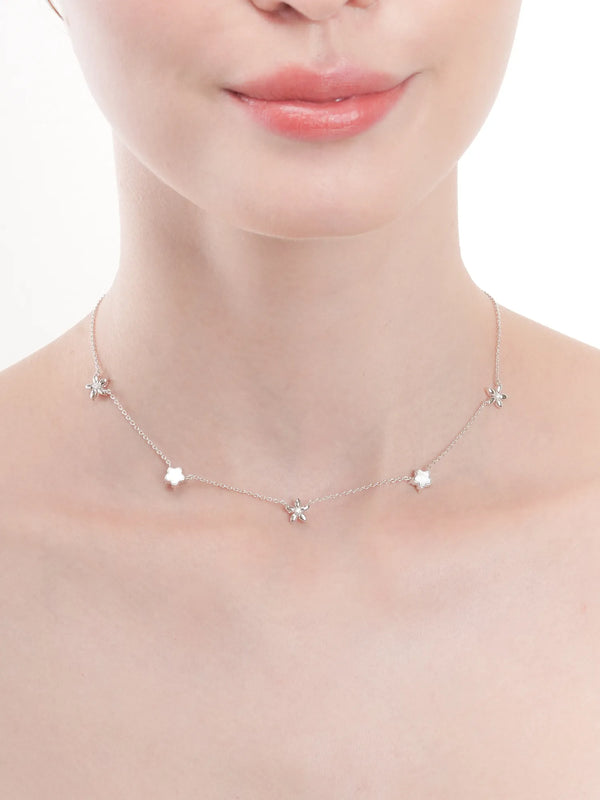 Bloom On Charm Necklace - Reversible