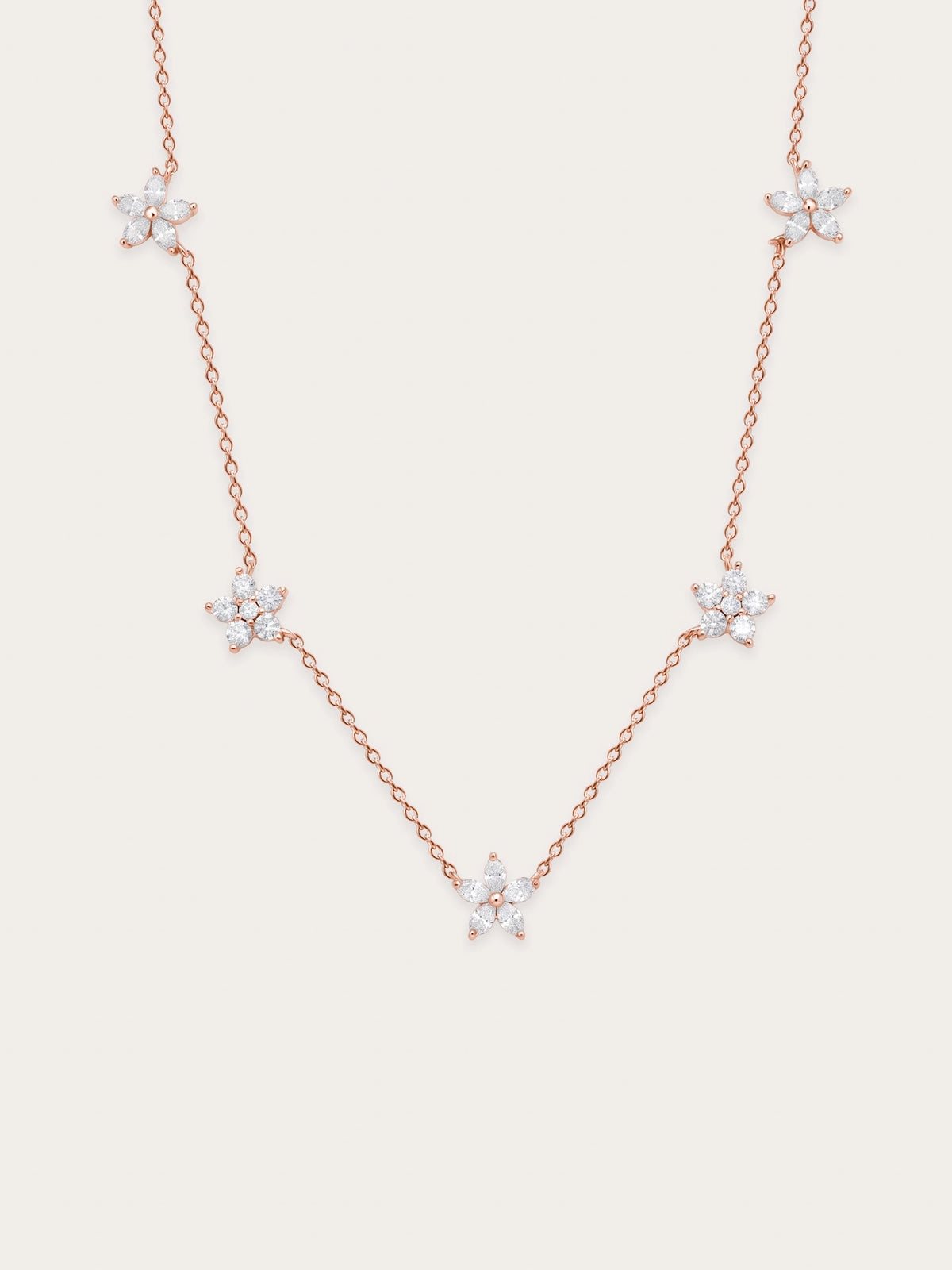 Bloom On Charm Necklace - Reversible