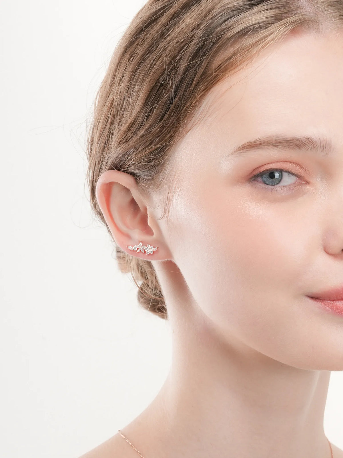 Bloom On Climber Earrings