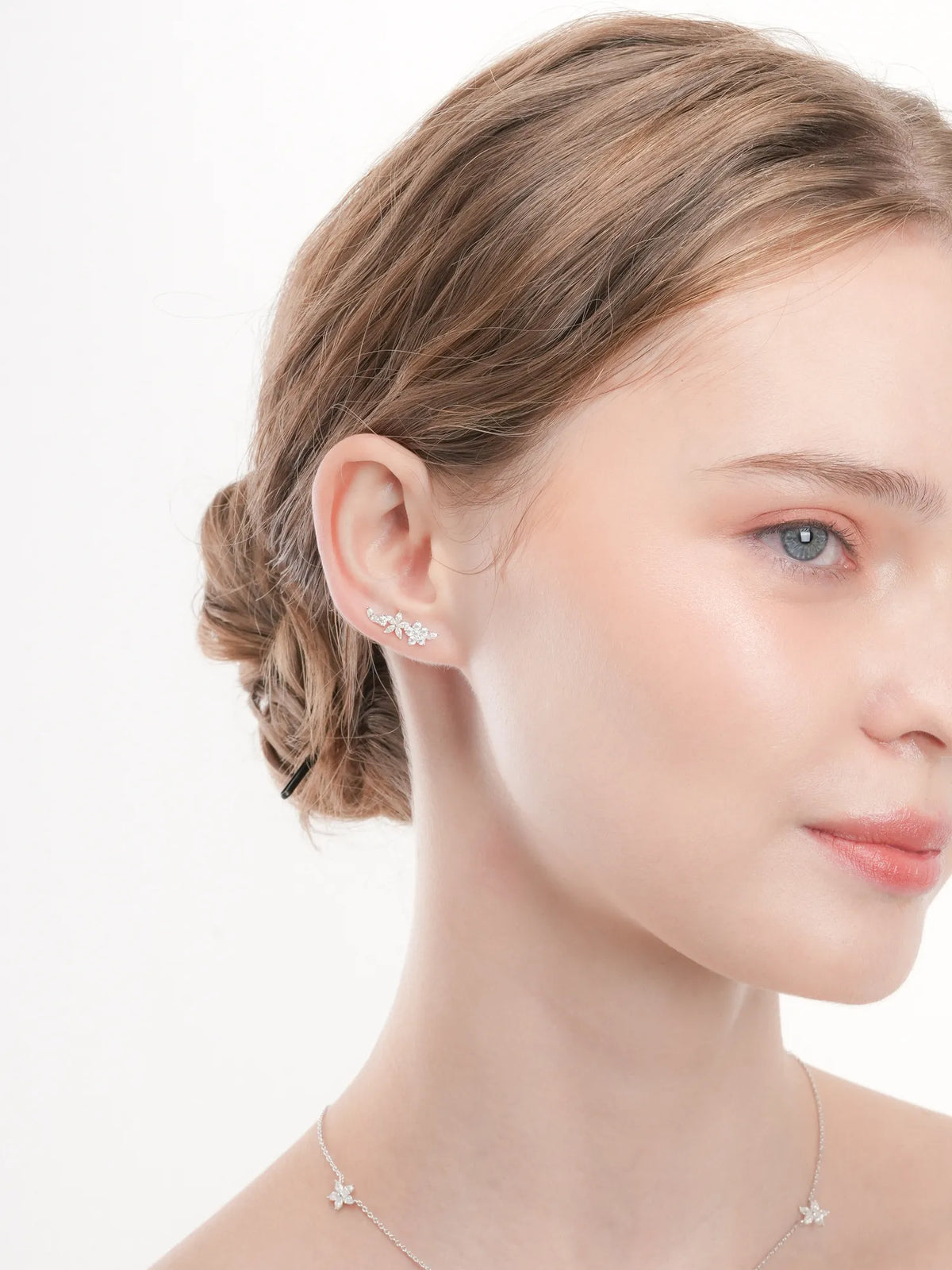 Bloom On Climber Earrings
