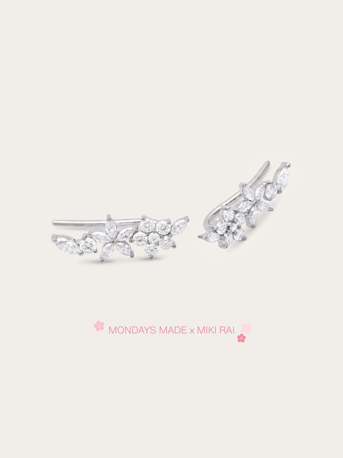 Bloom On Climber Earrings