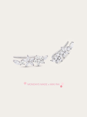 Bloom On Climber Earrings