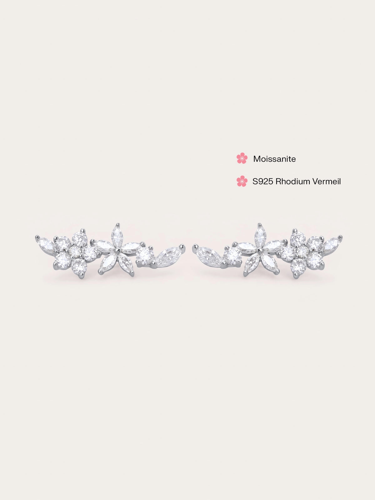 Bloom On Climber Earrings