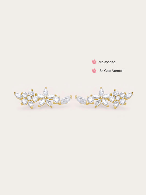 Bloom On Climber Earrings