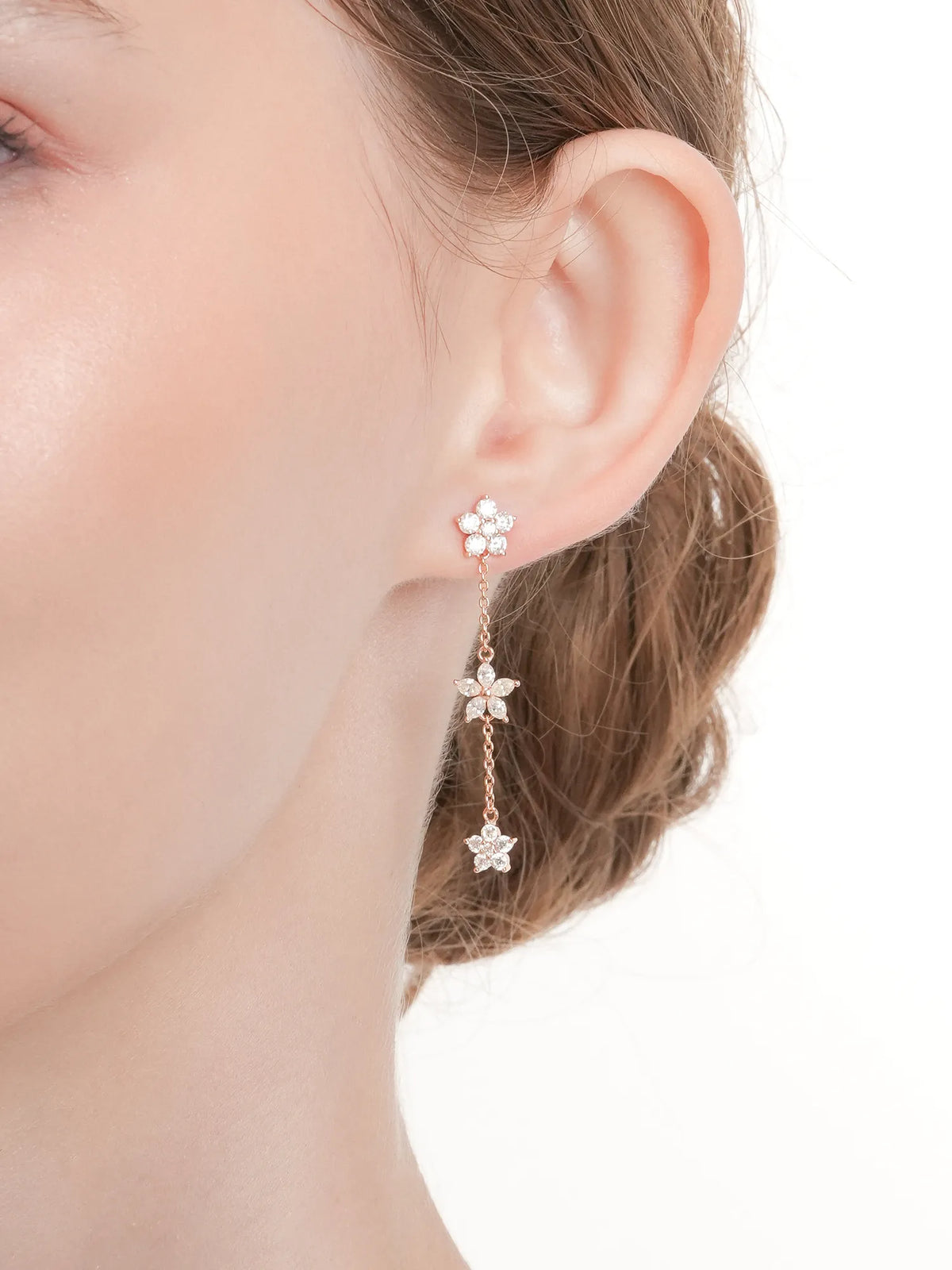 Bloom On Dangle Earrings