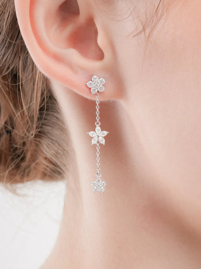 Bloom On Dangle Earrings