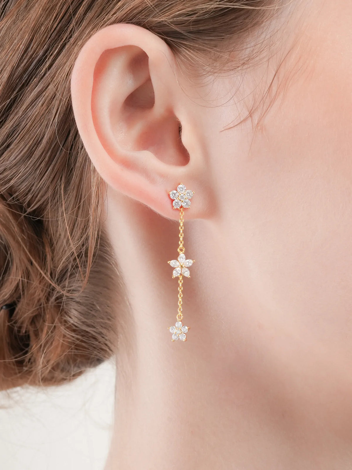 Bloom On Dangle Earrings