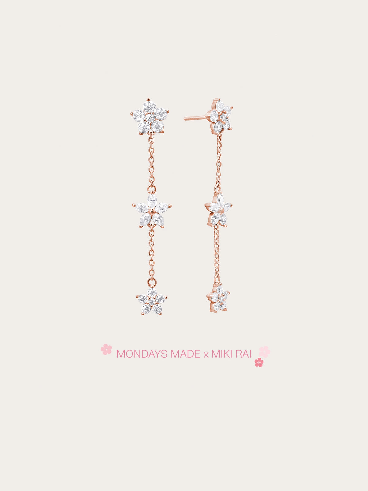 Bloom On Dangle Earrings