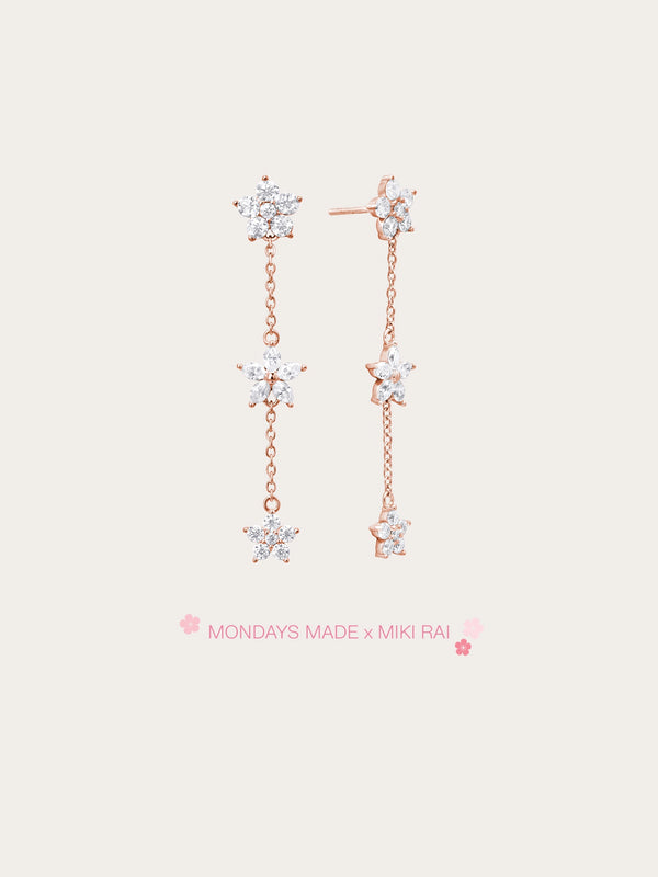 Bloom On Dangle Earrings