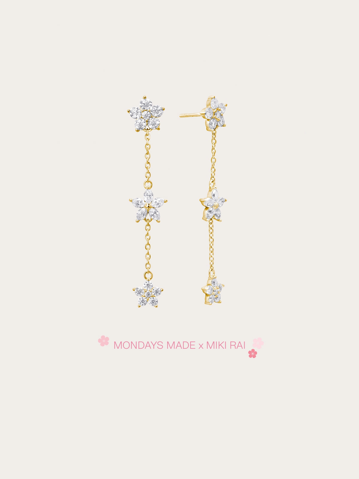 Bloom On Dangle Earrings