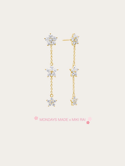 Bloom On Dangle Earrings