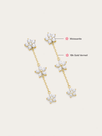 Bloom On Dangle Earrings