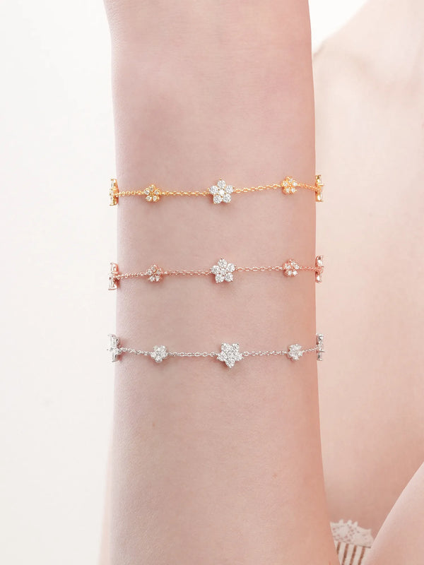 Bloom On Charm Bracelet - Reversible