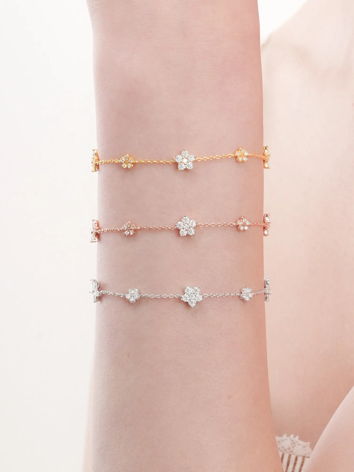 Bloom On Charm Bracelet - Reversible