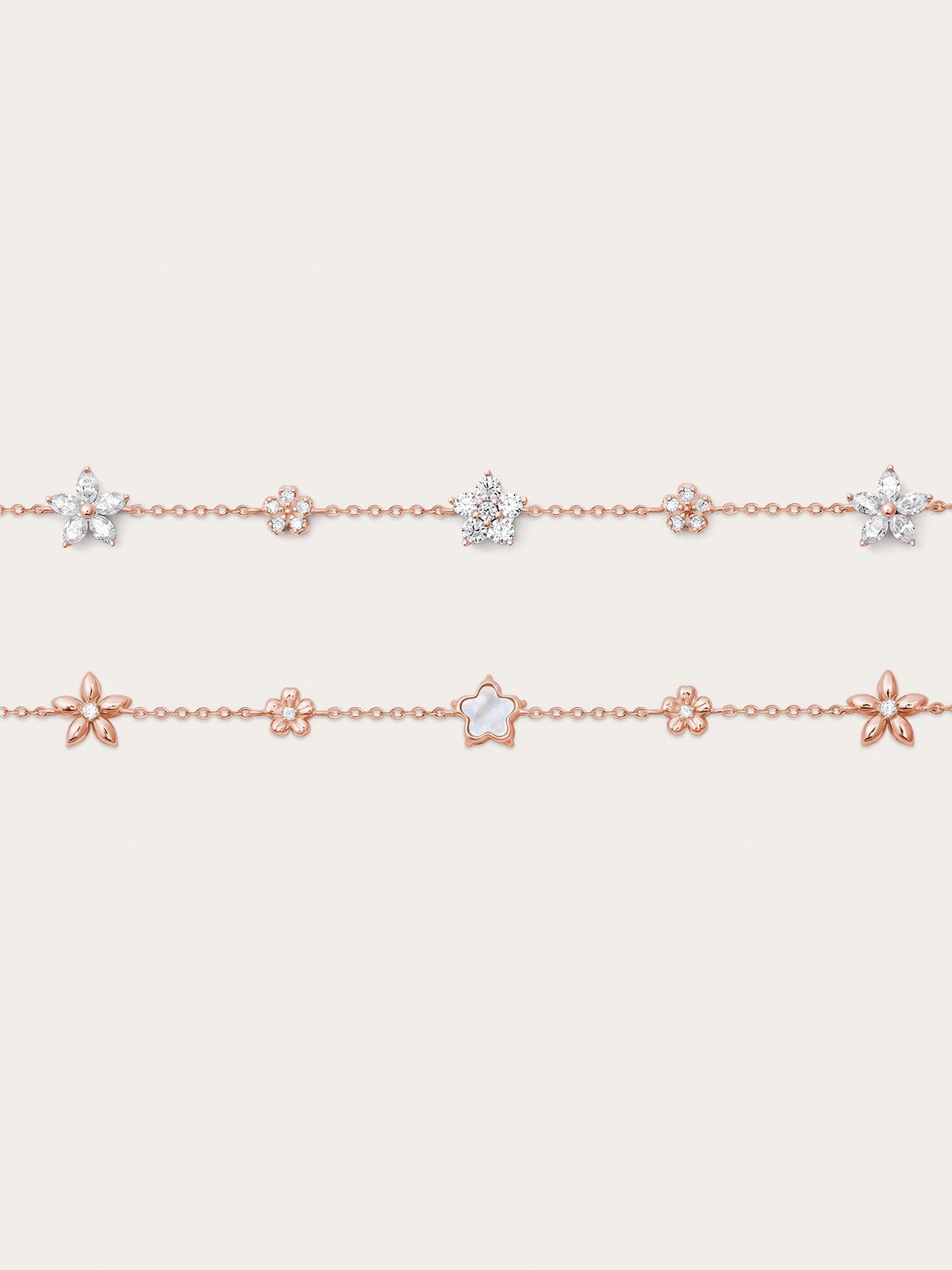 Bloom On Charm Bracelet - Reversible