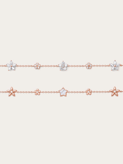 Bloom On Charm Bracelet - Reversible