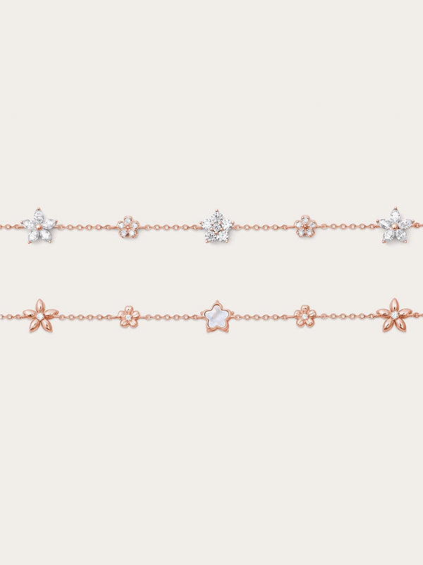 Bloom On Charm Bracelet - Reversible
