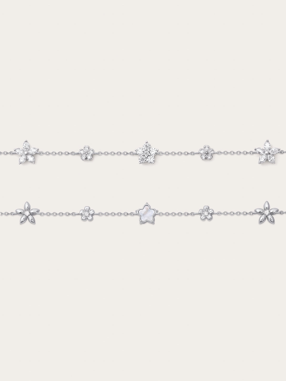 Bloom On Charm Bracelet - Reversible