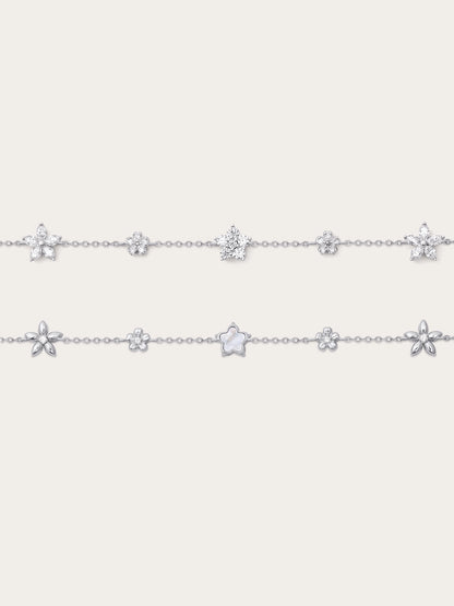 Bloom On Charm Bracelet - Reversible