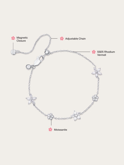 Bloom On Charm Bracelet - Reversible