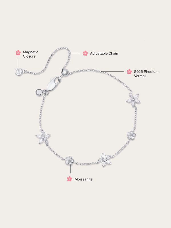 Bloom On Charm Bracelet - Reversible