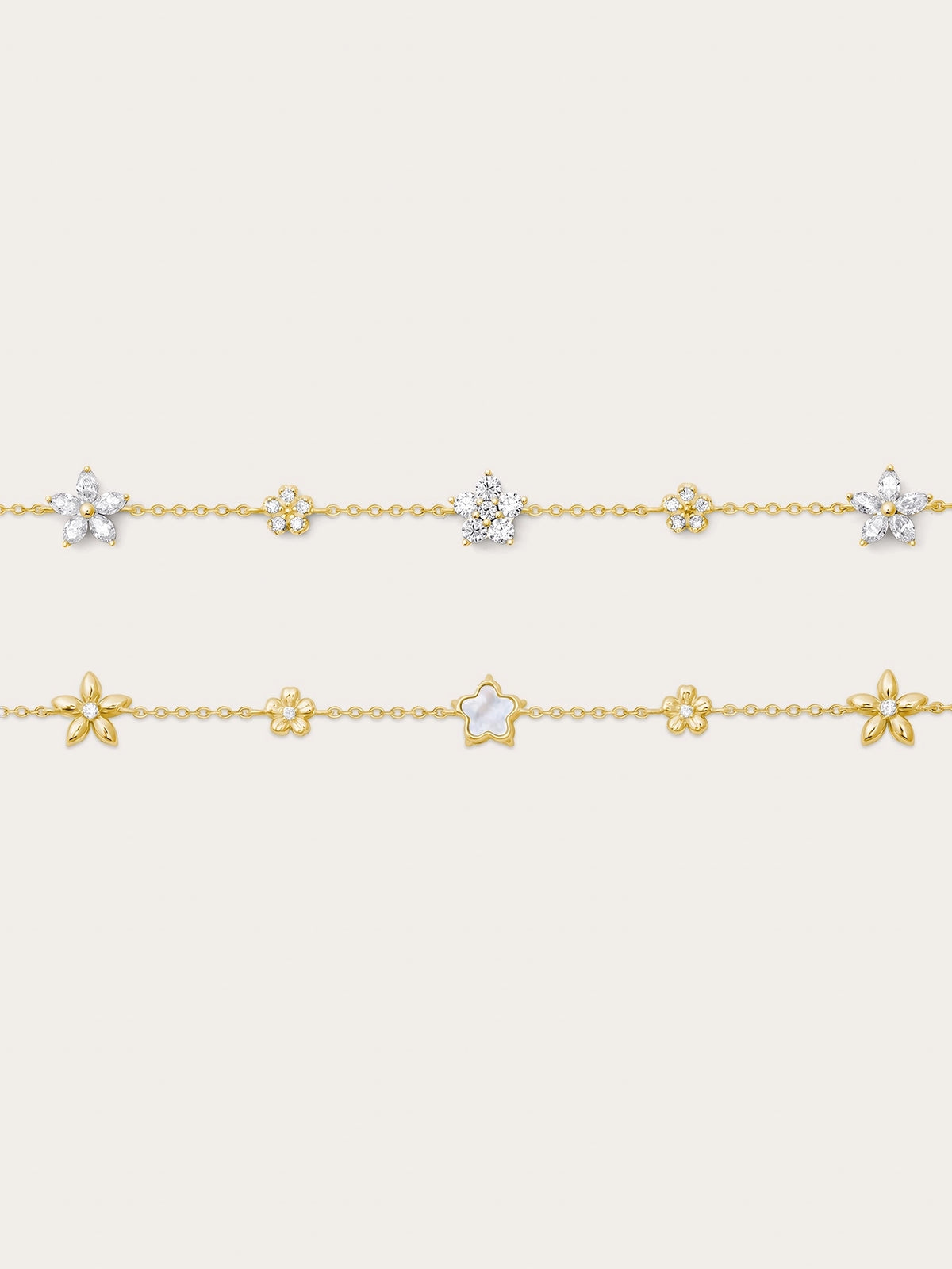 Bloom On Charm Bracelet - Reversible