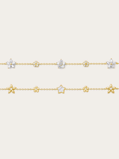 Bloom On Charm Bracelet - Reversible